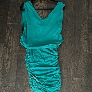 Elegant Guess green Teal Sleeveless Dress  XS